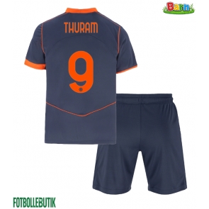 Inter Milan Marcus Thuram #9 Tredjeställ Barn 2025-26 Kortärmad (+ Korta byxor)